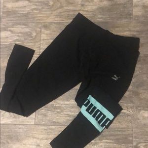 Black puma leggings